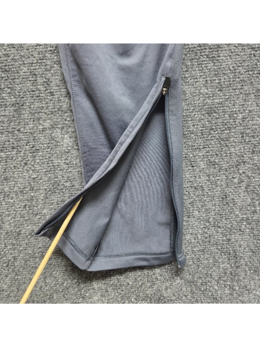 Nike Squad Strike Tech Pants Mens Medium Gray Dri-Fit Training Ankle Zip 619235 - Picture 10 of 12